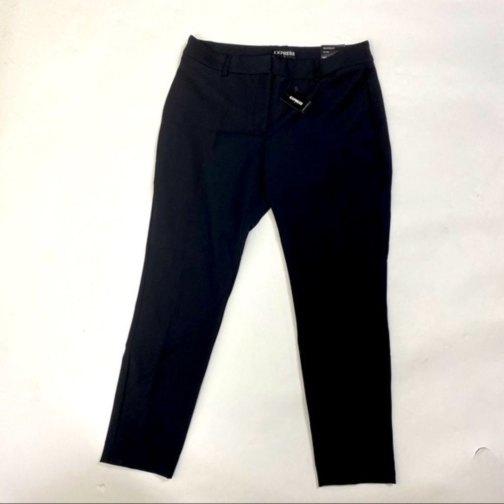 Express black skinny mid rise pants size 1…